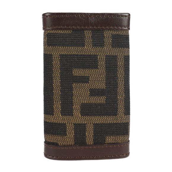 Fendi Key Case Brown Zucca Pattern - Picture 3 of 8